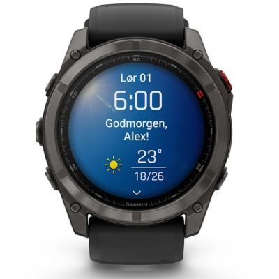 27. Garmin Fenix 8 Pro 51 mm AMOLED Black 3,56 cm (1.4")
