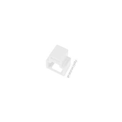 Blokada wtyku RJ45 przed nieautoryzowanym wypięciem, kolor przezroczysty (opakowanie 24 szt. + klucz) ALANTEC