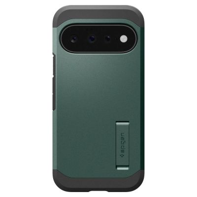 4. Etui Spigen Tough Armor Mag MagSafe na Google Pixel 11 - ciemnozielone