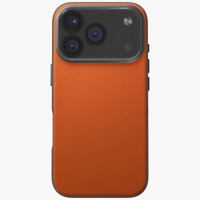 2. Etui UNIQ Lyden DS na iPhone 17 Pro Magclick Charging - pomarańczowo-szary
