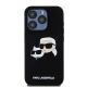 3. Etui Karl Lagerfeld Silicone Karl&Choupette MagSafe na iPhone 15 Pro Max - czarne