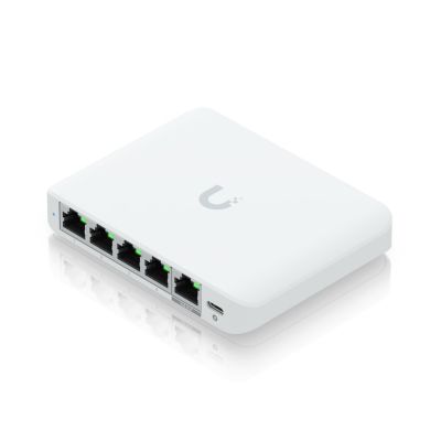 33. Switch Ubiquiti UniFi Flex Mini 2.5G 5p Managed 1/2,5G (USW-Flex-2.5G-5-EU)