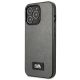 2. Etui Karl Lagerfeld Saffiano Plaque na iPhone 13 Pro / 13 6,1" - srebrne