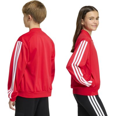 3. Bluza dla dzieci adidas Essentials Cimacool czerwona KQ9728