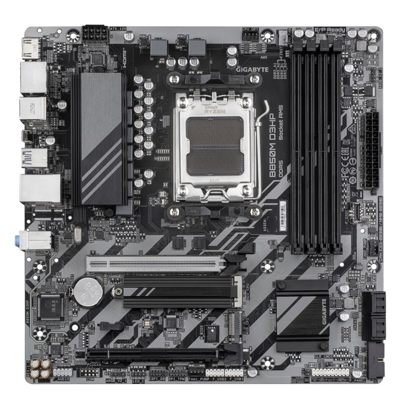 GIGABYTE B850M D3HP płyta główna AMD B850 Gniazdo AM5 micro ATX