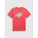 5. T-shirt regular z nadrukiem męski 4F 4FRSS26TTSHM4305-63S