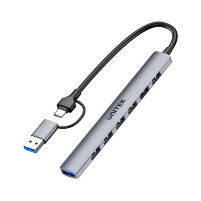 3. UNITEK HUB USB-A/C 7W1 USB-A 5 GBPS