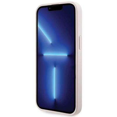 5. Etui Guess Crossbody 4G Metal Logo na iPhone 14 Pro Max - różowe