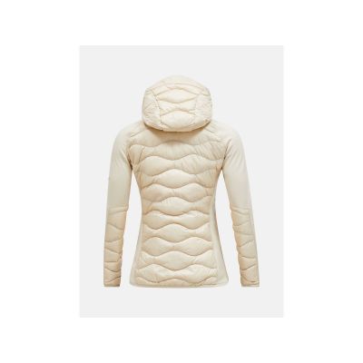 4. Kurtka Peak Performance W Helium Down Hybrid Hood beżowy