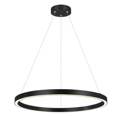 LED lampa wisząca MIDWAY 60CM czarna III
