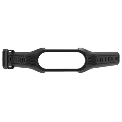 5. Pasek Tech-Protect Armour na Xiaomi Mi Smart Band 5 / 6 / 6 NFC - czarno-czerwony