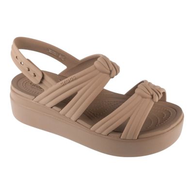 Crocs Brooklyn Knot Low Wedge Sandal 212864-2Q9 Brązowe 36/37