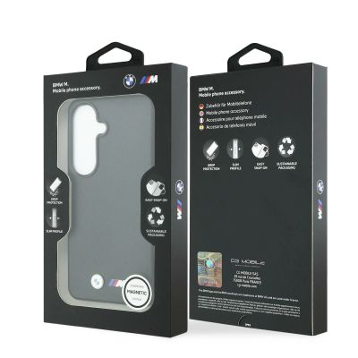 8. Etui BMW M Metal Logo MagSafe na Samsung Galaxy S26+ - czarne