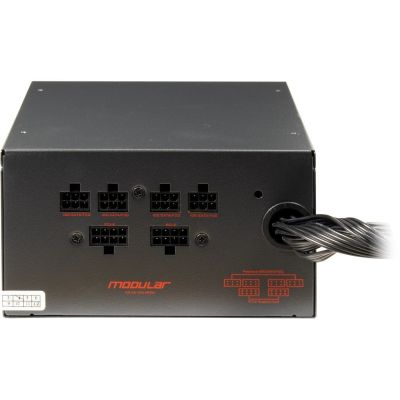 4. Inter-Tech HiPower SP-750CM moduł zasilaczy 750 W 20+4 pin ATX ATX Czarny