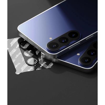 5. Szkło hartowane na aparat Ringke Camera Full Cover 2-Pack na Samsung Galaxy S26 FE - czarne