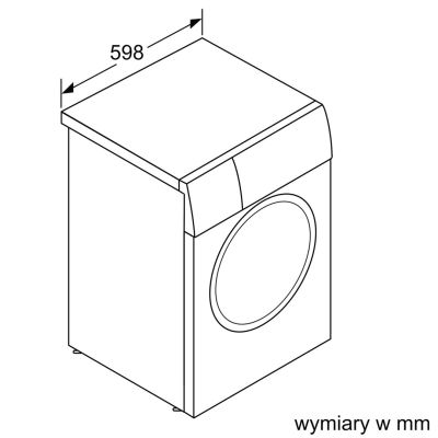 6. Pralka BOSCH WAN2405MPL