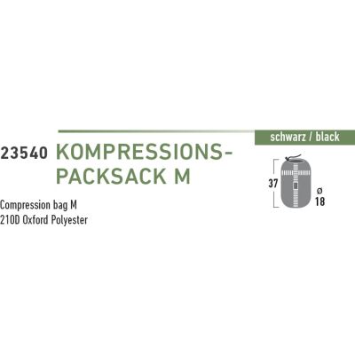 4. Worek Kompresyjny High Peak (37x18cm) roz M 23540