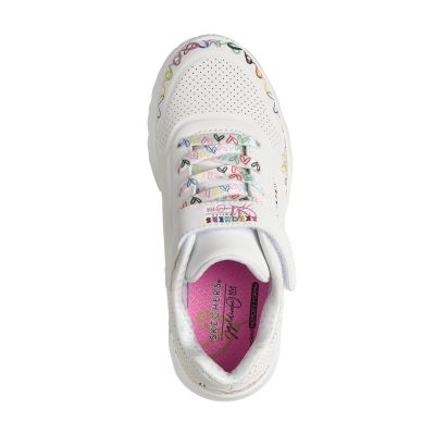 3. Skechers dziecięce sneakersy UNO LITE HEART CRAZE 314091L WMLT