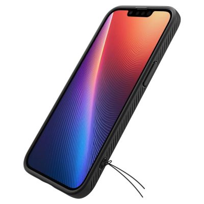 7. Etui Spigen Liquid Air na iPhone 16e / 17e - czarny mat