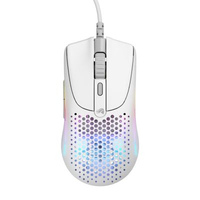 Myszka Glorious Model O 2 Mini Gaming Maus, RGB - biała