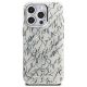 3. Etui Karl Lagerfeld IML Karl Script Pattern MagSafe na iPhone 16 Pro - białe