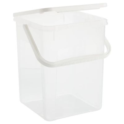 5. ROTHO Pojemnik na detergenty 5kg 9L transparentny/biały