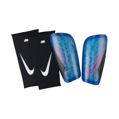 2. Ochraniacze piłkarskie Nike Mercurial Lite niebieskie DN3611 458