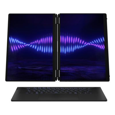 4. ASUS ROG Zephyrus Duo 16 GX651AX-U9322X Ultra 9 386H 2x16.0"3K Touch OLED 120Hz 1100nits AG 32GB LPDDR5X SSD2TB GeForce RTX 5090 24GB Cam1080p + IR 90WHrs W11Pro Aluminum Stellar Grey