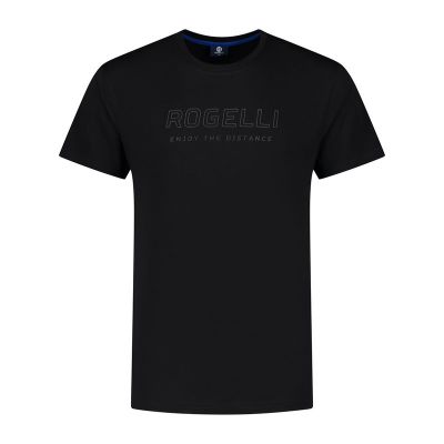 Rogelli t-shirt męski LOGO czarny L