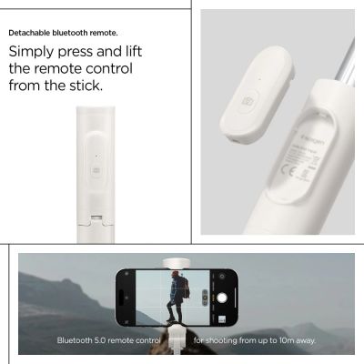 20. Selfie stick Spigen S541W Bluetooth - biały
