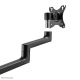 13. Neomounts DS60-425BL2 uchwyt / stojak do monitorów 68,6 cm (27") Biurko Czarny