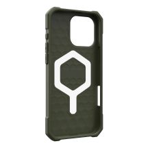 Etui UAG Urban Armor Gear Essential Armor MagSafe do Apple iPhone 16 Pro Max oliwkowy szary (przezroczysty)