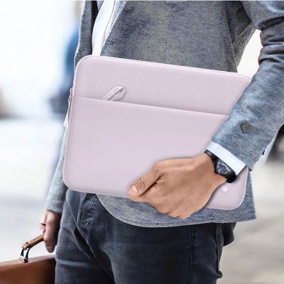 11. Pokrowiec Tech-Protect Sleeve na laptopa 15-16" - różowy