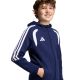 6. Bluza dla dzieci adidas Tiro 26 League Sweat Full Zip Hoodie granatowa KF3322