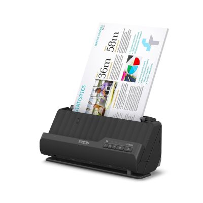 Epson ES-C320W ADF + skaner arkuszowy 600 x 600 DPI A4 Czarny