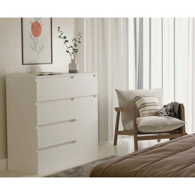 7. KOMODA MALWA 1D5S BIAŁY