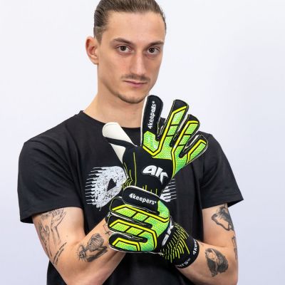 4. Rękawice bramkarskie 4keepers Neo Volt RF2G S982886