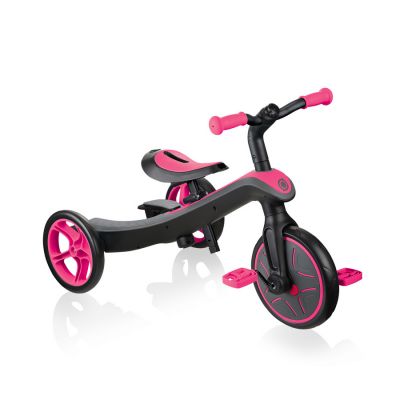 23. Rowerek 4w1 Globber Explorer Trike Fuchsia 632-110-2 HS-TNK-000013809