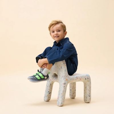 3. Buty Affenzahn Halbschuh Knit Happy Panther Jr 00397-80028