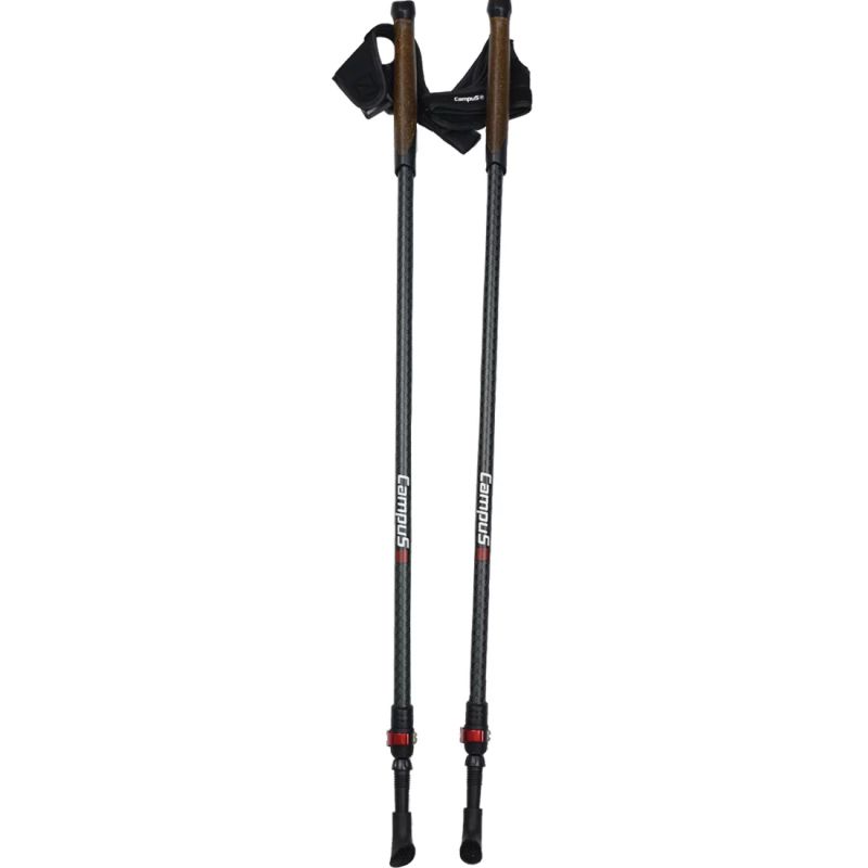 4. Campus Siggo Nordic Walking Pole CU0704321400 Czarne One size