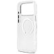 7. Etui Guess Metal Outline MagSafe do iPhone 17 Pro Max - srebrne