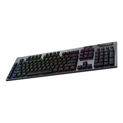 5. Logitech G G915 X Lightspeed klawiatura Gaming USB + RF Wireless + Bluetooth QWERTY Amerykański międzynarodowy Czarny