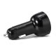 9. Joyroom ładowarka samochodowa 70W z 3 portami: USB, 2 x USB C czarna (JR-CL26)