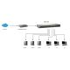 5. LevelOne GSW-1657 łącza sieciowe Nie zarządzany Gigabit Ethernet (10/100/1000) Czarny, Szary