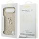 8. Etui Guess Fixed Glitter Big 4G na iPhone Air - złote