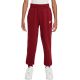 Spodnie dla dzieci Nike Sportswear Club Fleece czerwone FD3008 608 S