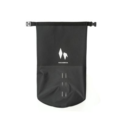 3. Torba na widelec Rockbros AS-156 7l wodoodporna sakwa - czarna