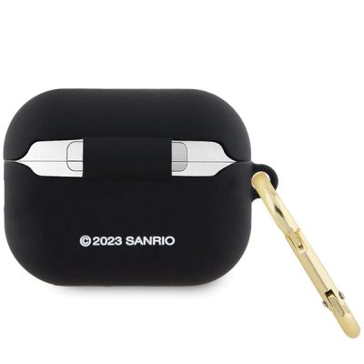 2. Etui Hello Kitty Silicone 3D Kitty Head na AirPods Pro 2 (2022/2023) - czarne