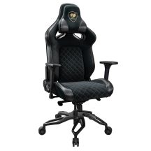 COUGAR CGR-T2F-GLB Uniwersalny fotel dla gracza Wyściełane siedzisko tapicerowane Czarny