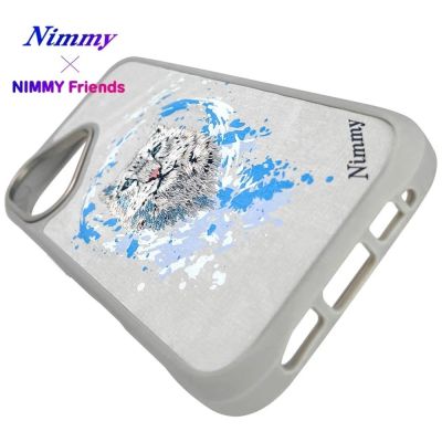 13. Etui Nimmy Pantera MagSafe do iPhone 16 - jasnoszary